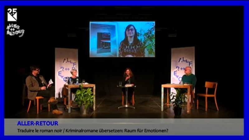 Moderatorin mit 4 Gesprächspartnern